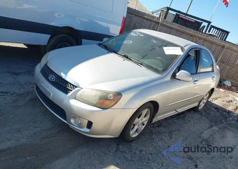 2008 Kia Spectra Sx z USA, uszkodzony, nr VIN KNAFE121285018857